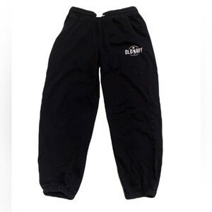 💜 Old Navy Black Fleece Sweatpants XL (14-16)